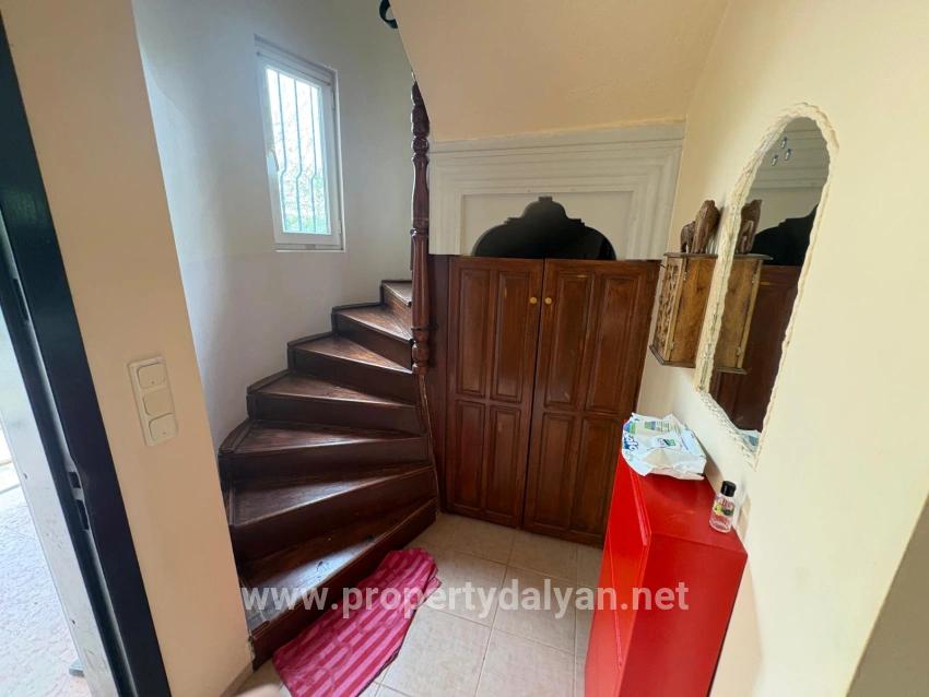 3+1 Villa Zum Verkauf Auf Einem 500 M² Großen Grundstück In Dalyan Gülpınar