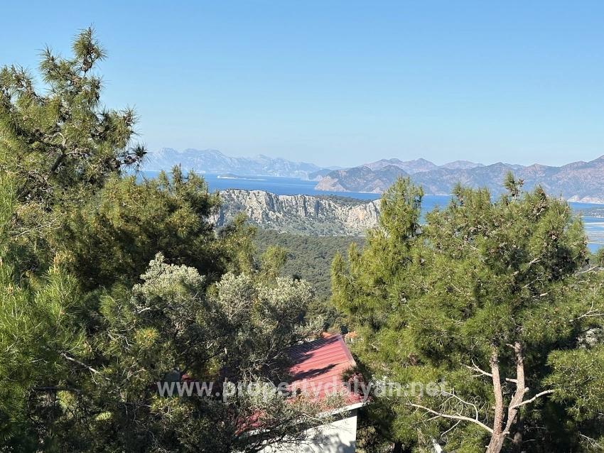 1000 M² Großes Grundstück Mit Meerblick Im Wohngebiet Gökbel Village Zu Verkaufen