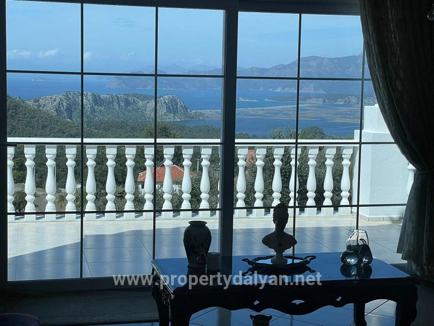 Vip-villa In Gökbel Zu Verkaufen, Auf Einem 5000 M² Großen Grundstück Mit Freiem Meerblick.
