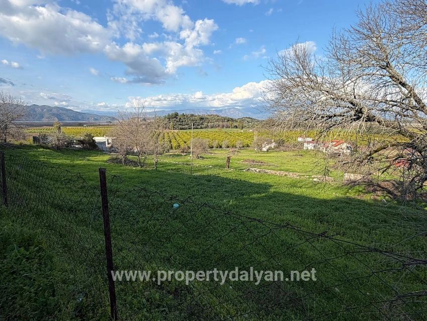 11.230 M² Großes Grundstück Mit Seeblick In Dalyan Zu Verkaufen.