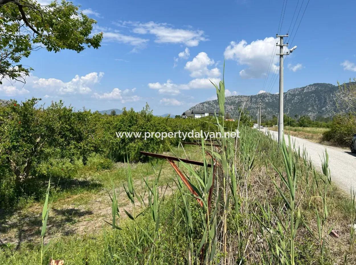 5.100 M2 Land Zum Verkauf In Der Gegend Von Dalyan Maraş Mit 5% Wohnzone