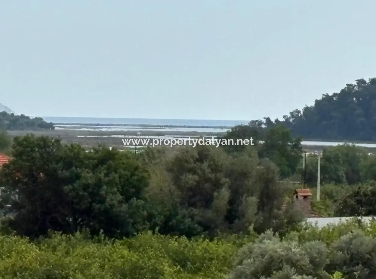 1.721M2 Grundstück Zum Verkauf Im Dorf Çandır Mit Meer- Und Seeblick