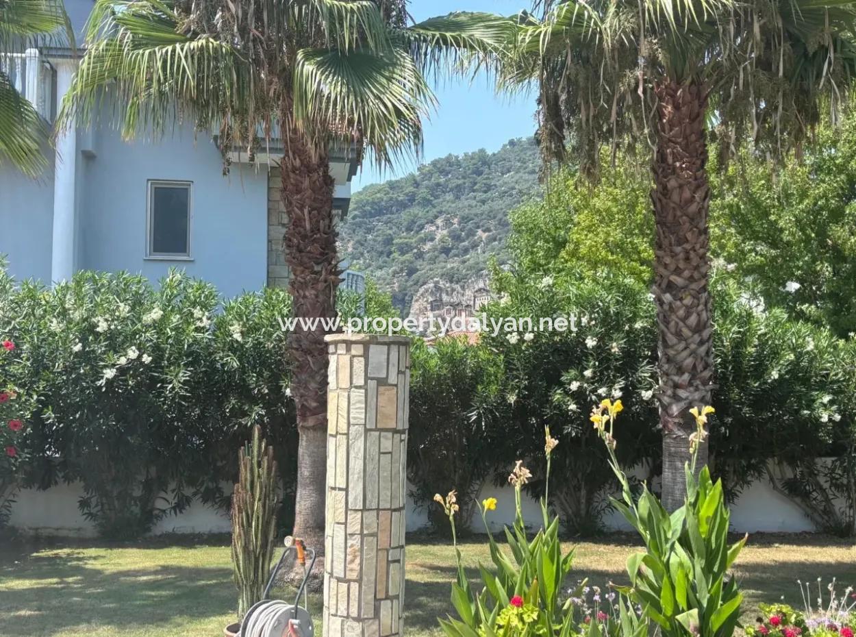 5 1 Villa Zum Verkauf In Dalyan Maraş Für 980M2 Grundstück An Der Ecke