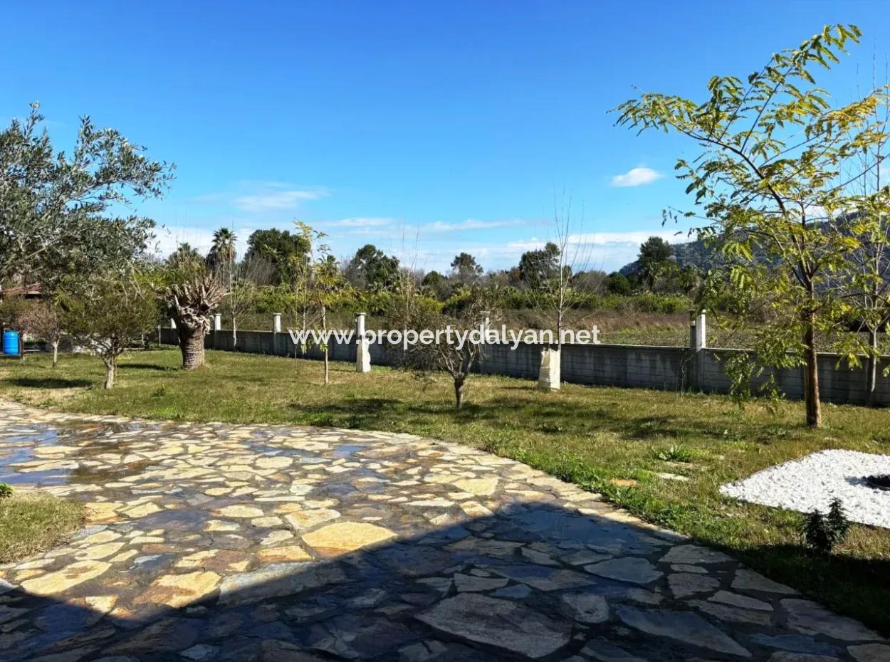 3 1 Villen Zum Verkauf Auf 5000M2 Grundstück In Dalyan Maraş