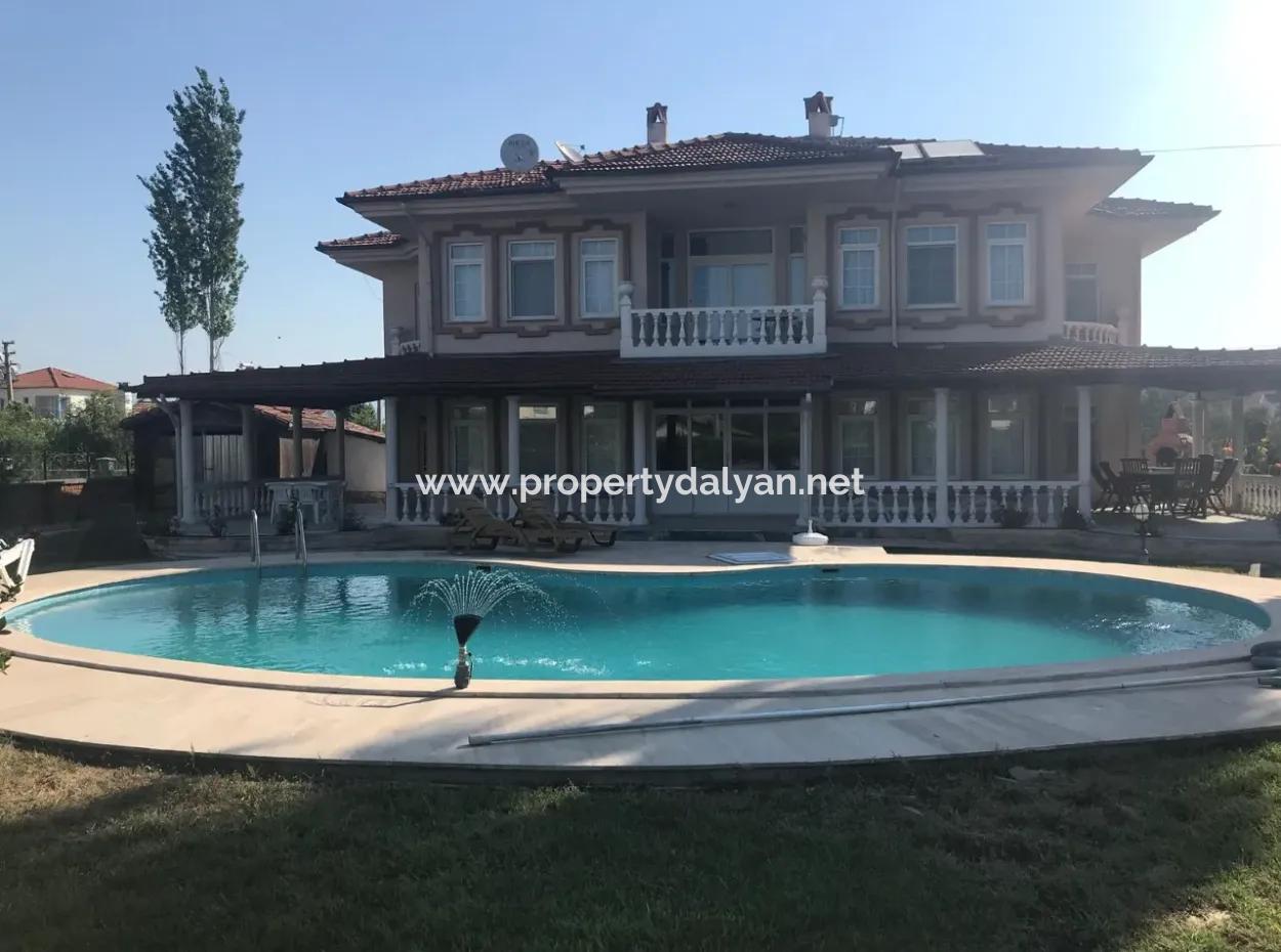 4 1 Villa Zum Verkauf In Dalyan Für 1000M2 Land