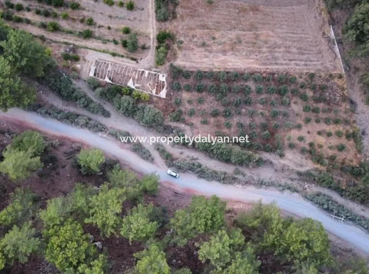 3578M2 Feld Zum Verkauf An Der Straße Von Aşı Koyu In Mergenlide