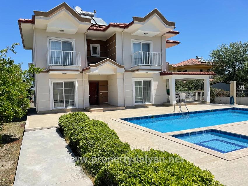 4+1 Villa For Sale On A 579m2 Plot In Dalyan Gülpınar