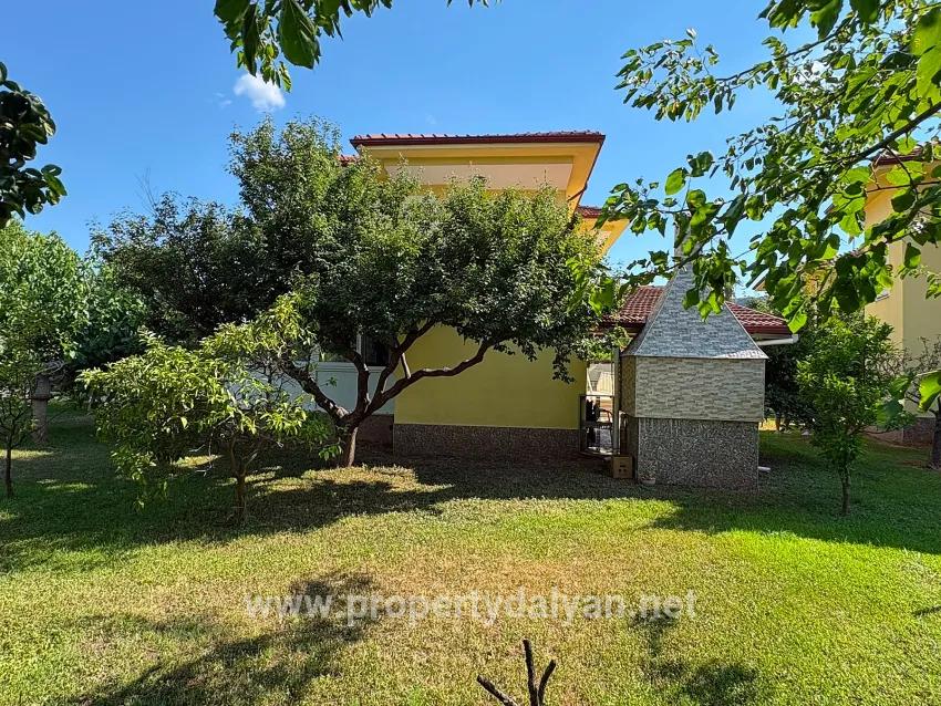 Dalyan Gülpınar 1000m2 Plot Of Land Inside 4+2 For Sale Villa