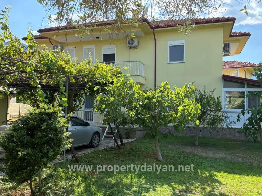Dalyan Gülpınar 1000m2 Plot Of Land Inside 4+2 For Sale Villa