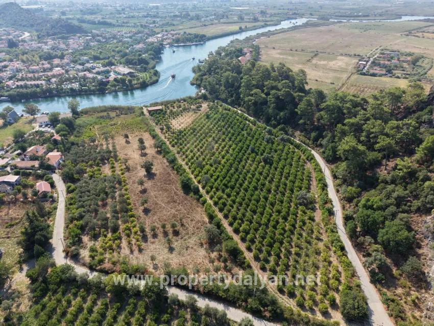 Village of Köyceğiz Çandır Neighbourhood with zero channel 20,000m2 for sale land