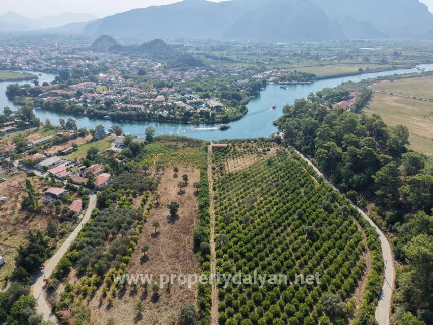 Village of Köyceğiz Çandır Neighbourhood with zero channel 20,000m2 for sale land