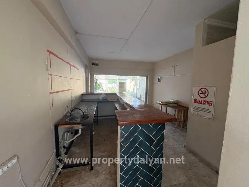 In the centre of Dalyan, 45m2 shop for sale