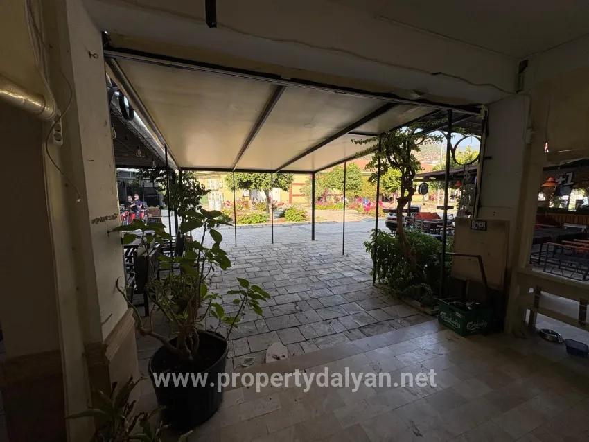 In the centre of Dalyan, 45m2 shop for sale