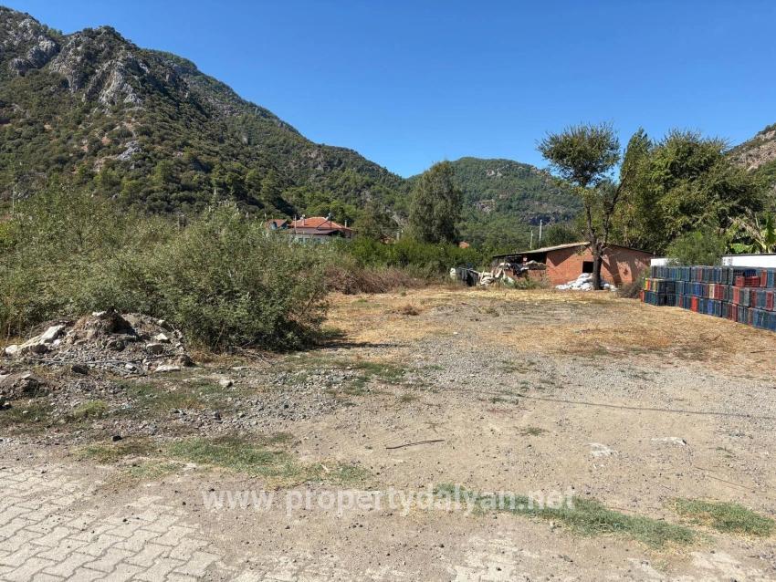 Land For Sale With Construction Permit In The Village Settlement Area In Mergenli
