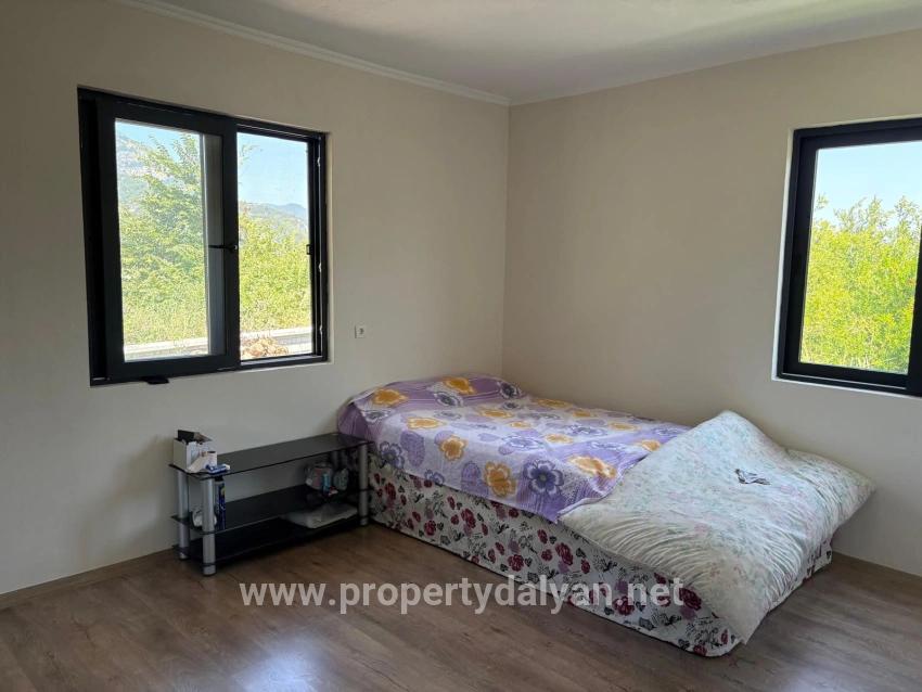 120m2 Detached Wooden House On A 2500m2 Field In Dalyan Karadağ Area