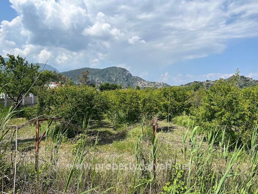 5,100 M² Plot Of Land For Sale In Dalyan, Maraş Area, Zoned For 5% Residential Use.