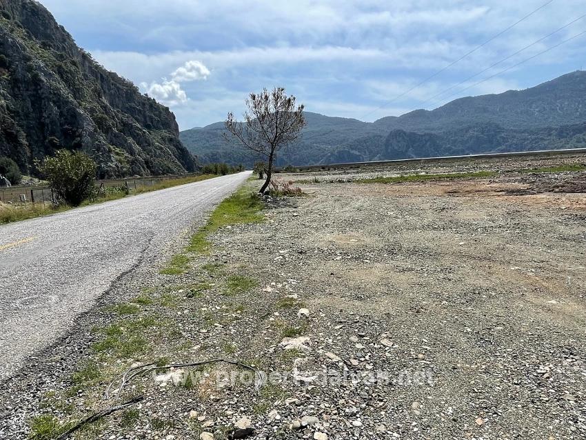 19,600 M² Plot Of Land For Sale, Located Directly On The Road To Dalyan Iztuzu Beach.