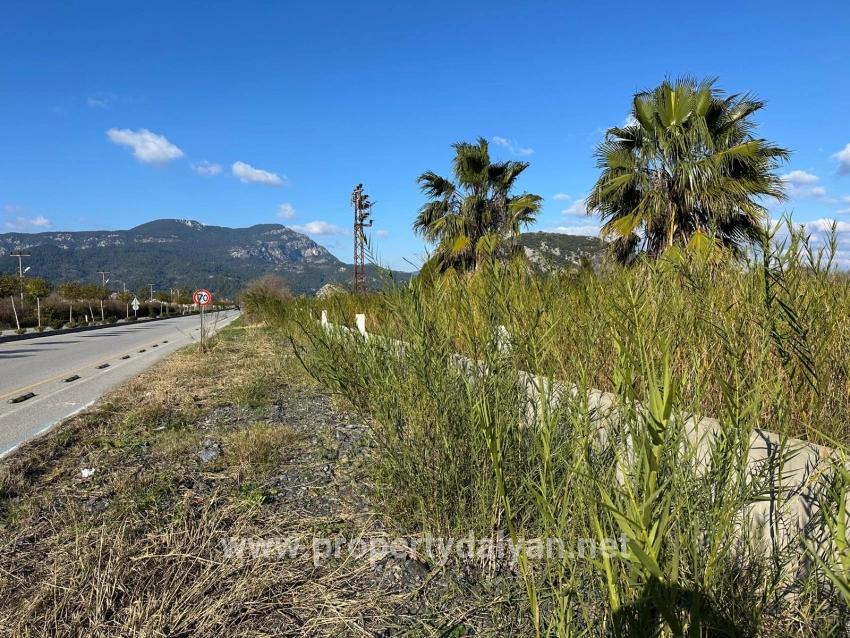 5,111 M² Commercial-residential Land For Sale, Located Right On The Main Road In Dalyan