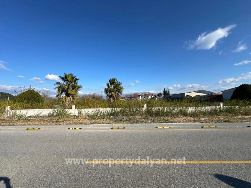 5,111 M² Commercial-residential Land For Sale, Located Right On The Main Road In Dalyan