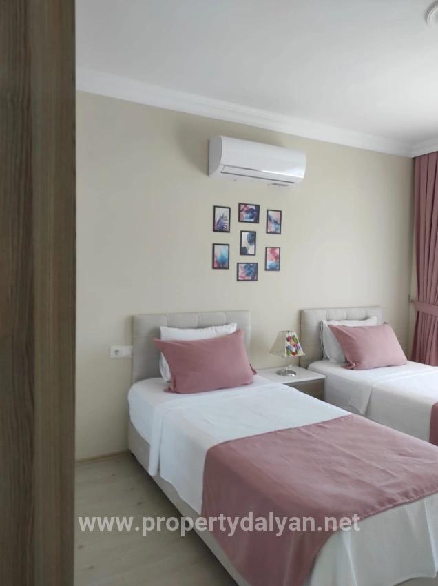 4+1 Villa For Sale On A Corner Plot Of 545m2 In Dalyan Gülpınar
