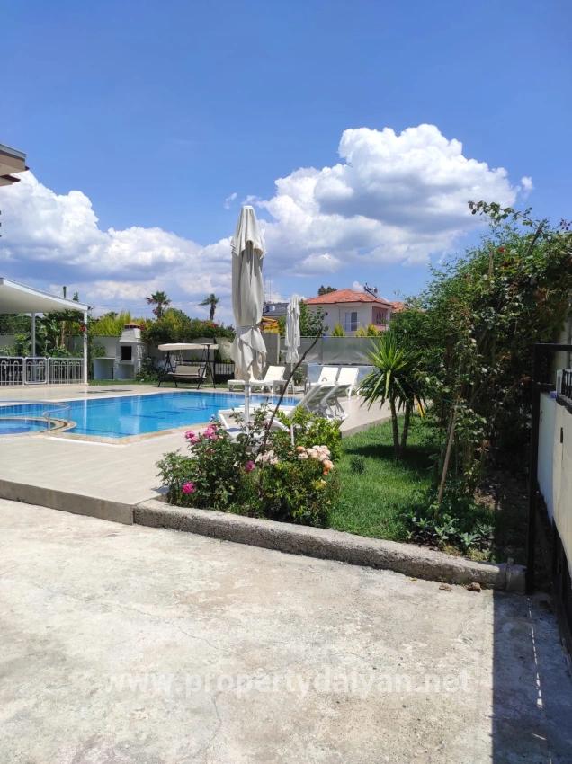 4+1 Villa For Sale On A Corner Plot Of 545m2 In Dalyan Gülpınar