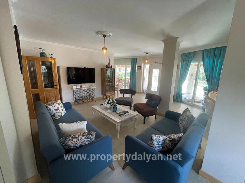 4+1 Villa For Sale On A 720m2 Plot In Dalyan Gülpınar