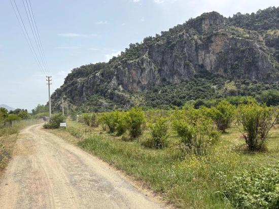 2100 M2 Plot Of Land For Sale In Okçular Marmaris.