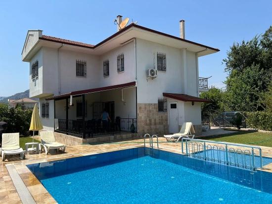 Corner Plot, 600m2, 3+1 Villa For Sale In Dalyan.