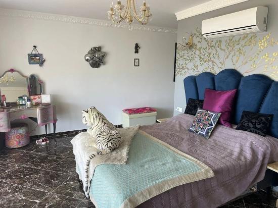 Vip Villa For Sale In Gökbel, On A 5000m2 Plot With Full Sea View.
