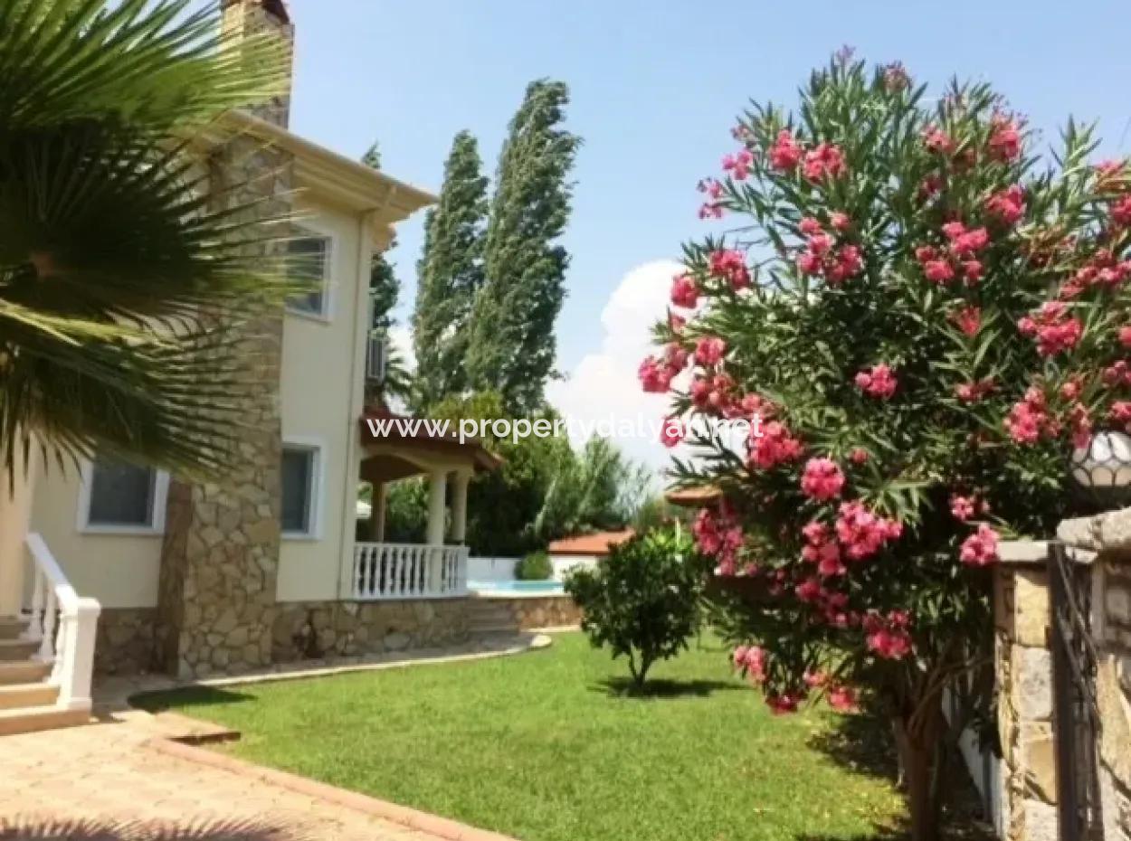 3 1 Villas For Sale In A Plot Of 645M2 In Arıkbaşı, Dalyan