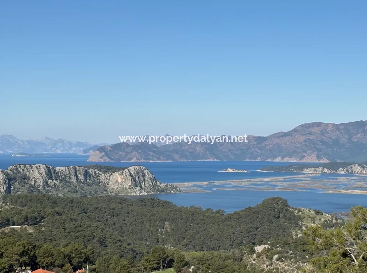 1000M2 Land For Sale With Sea View In The Village Built-Up Area In Gökbel