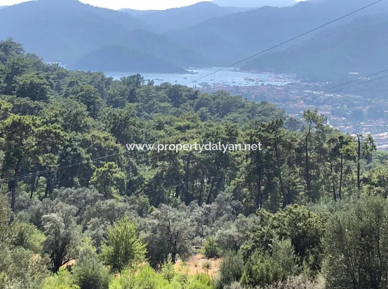 Tourism Zoned Land For Sale In Gocek With Sea Views For Sale In Gocek