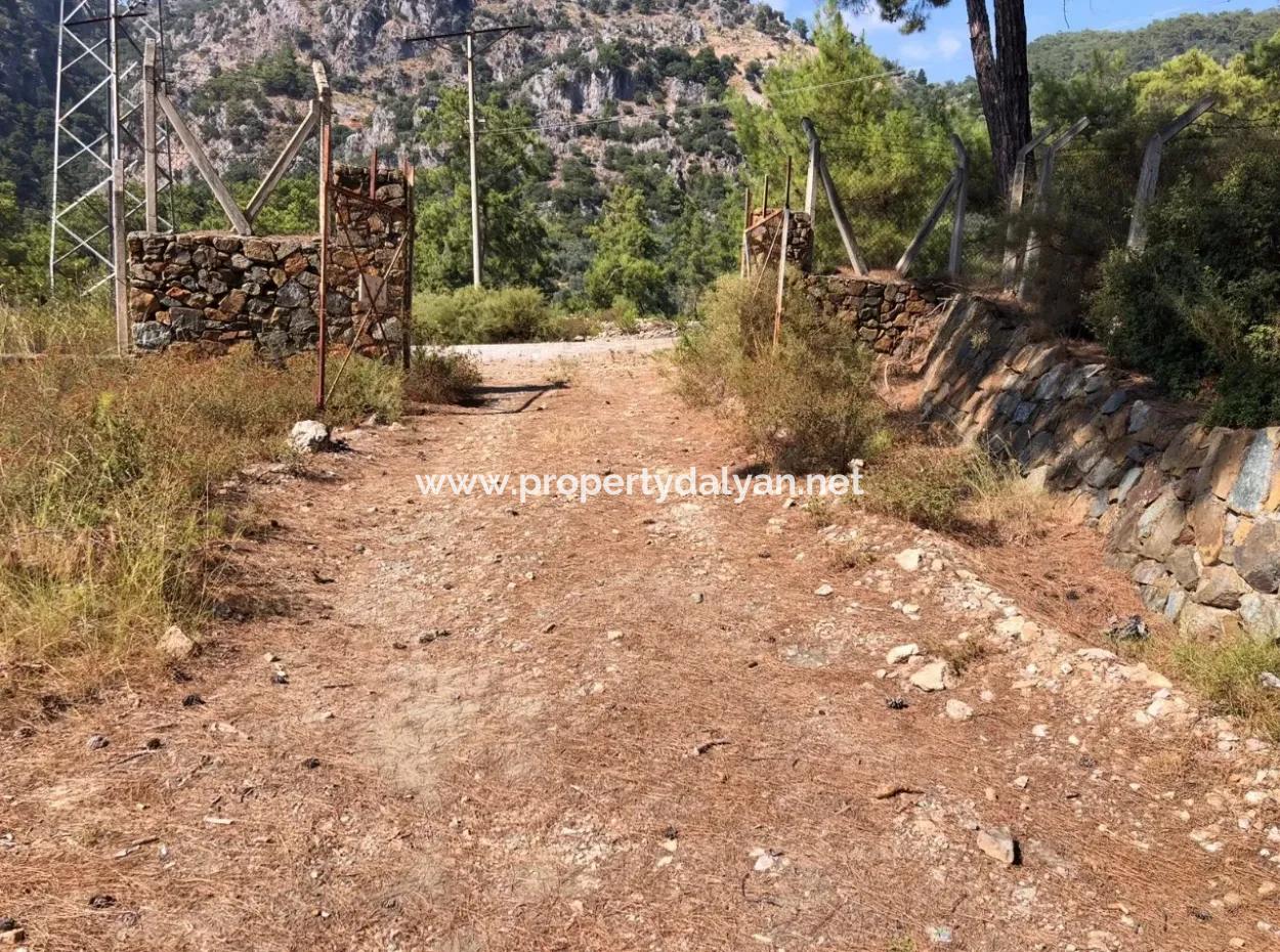 Tourism Zoned Land For Sale In Gocek With Sea Views For Sale In Gocek