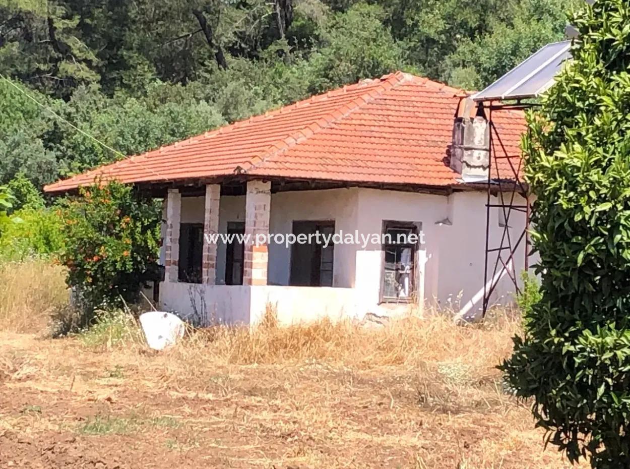 Garden For Sale In Gokce Akyaka, Near The Sea, A 38,000M2 Plot For Sale