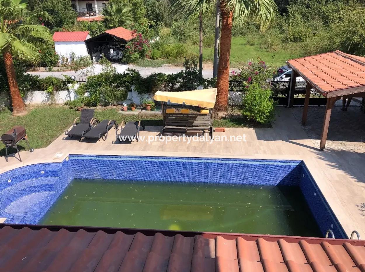 4+1 Villas For Sale In 575M2 Plot In Dalyan