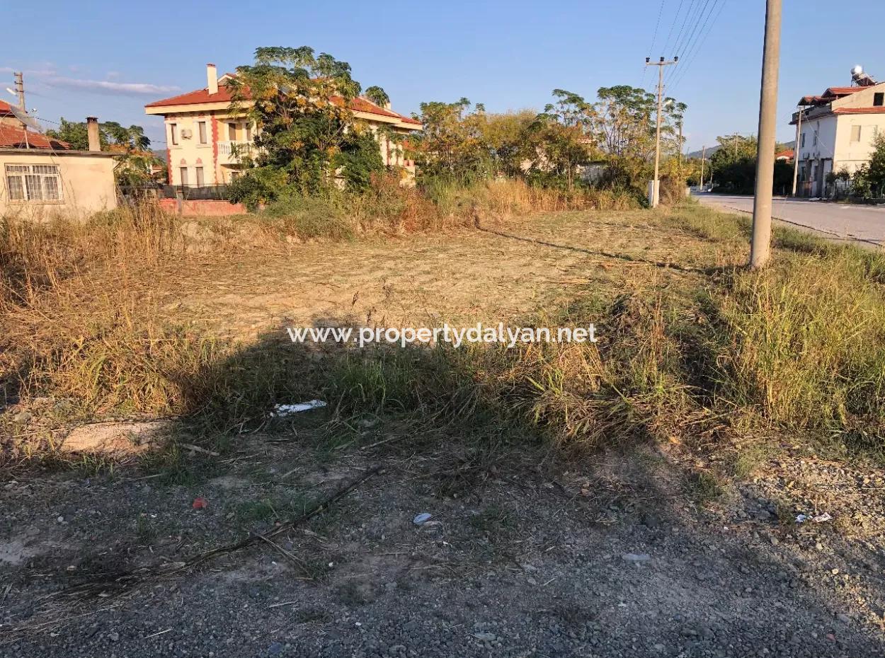 700M2 Corner Plot For Sale In Dalyan
