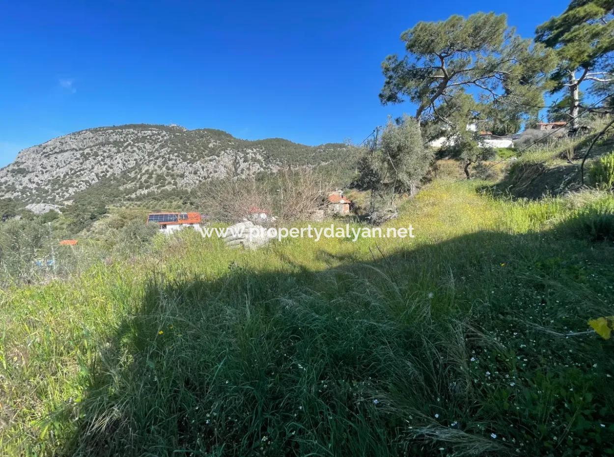 Village House For Sale In 4,400M2 Land With Full Sea View In Gökbel
