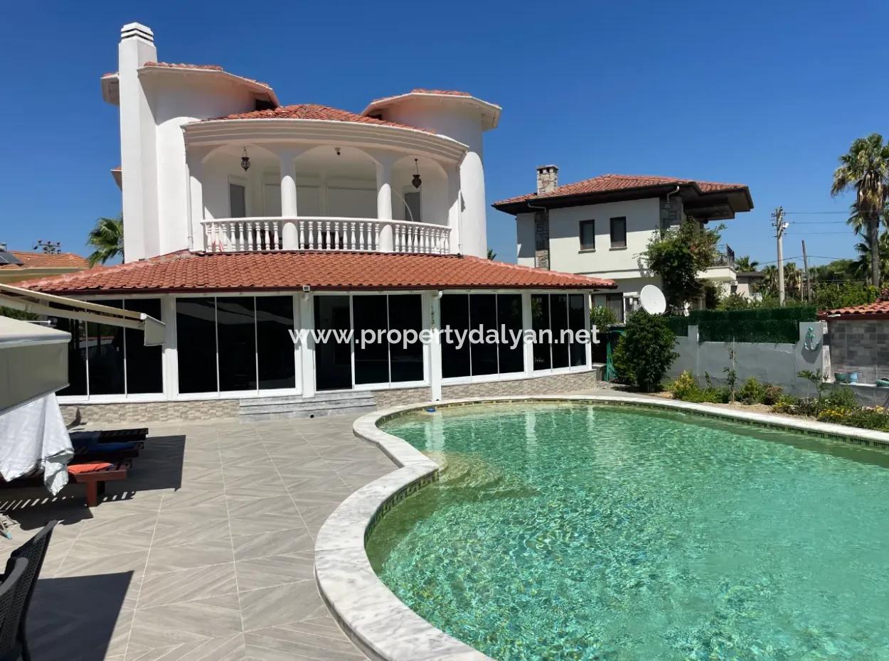 4 1 Villa For Sale In 720M2 Land In Dalyan Gülpınar
