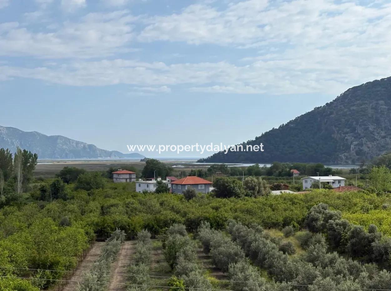 Çandır Köyünde Deniz Ve Göl Manzaralı 1,721M2 Satılık Tarla