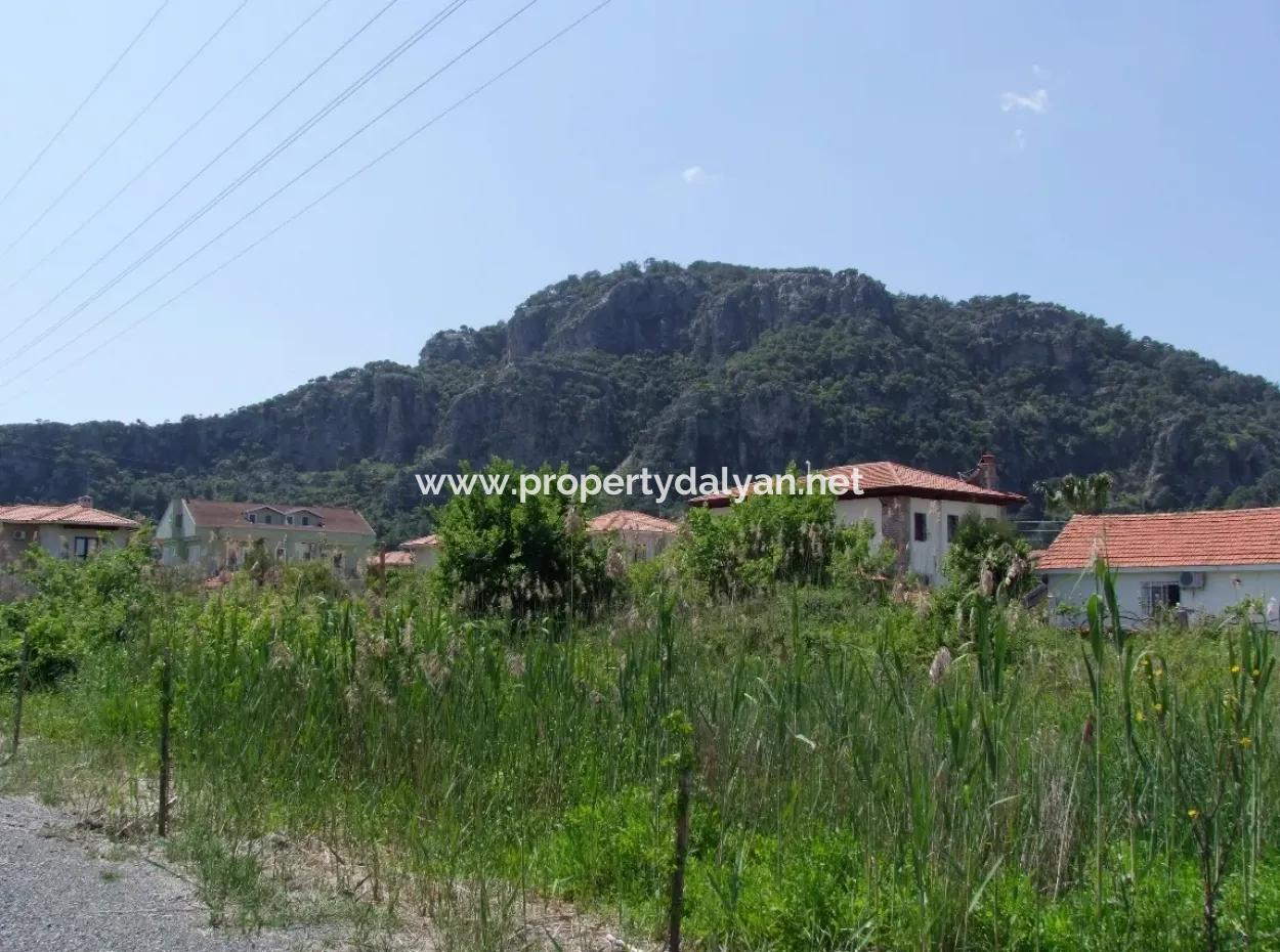 Dalyan Satılık Arsa Dalyan Gülpınarda 840M2 %15+30 İmar Satılık Arsa