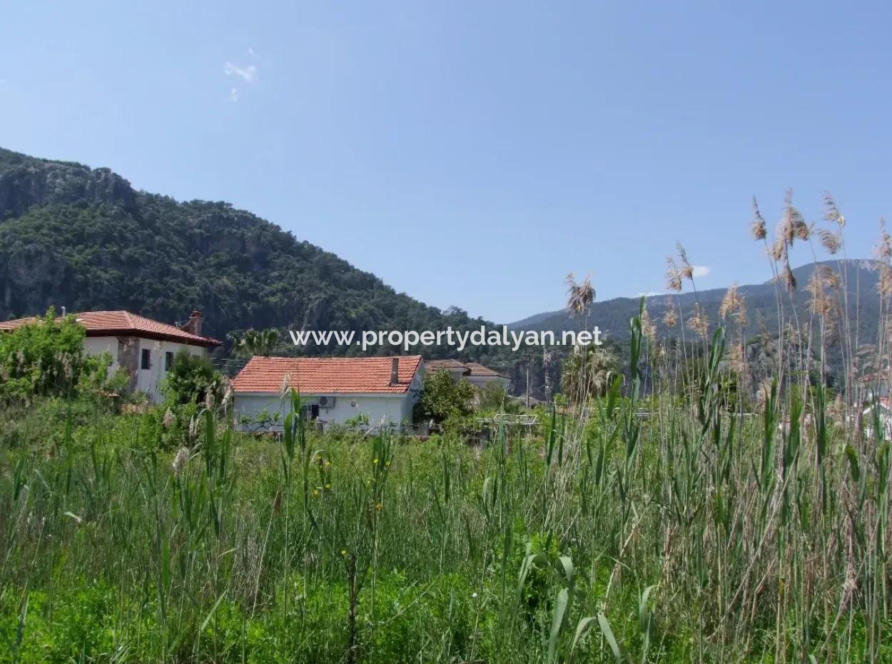 Dalyan Satılık Arsa Dalyan Gülpınarda 840M2 %15+30 İmar Satılık Arsa