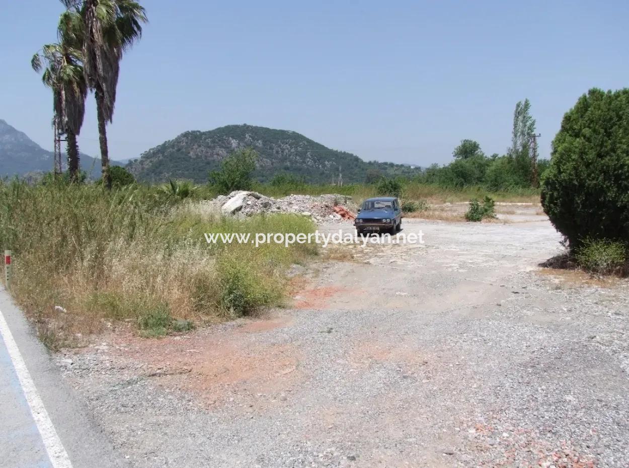 Dalyan Satılık Arsa Dalyan Anayolda Konut Ticari 5,111M2 Satılık