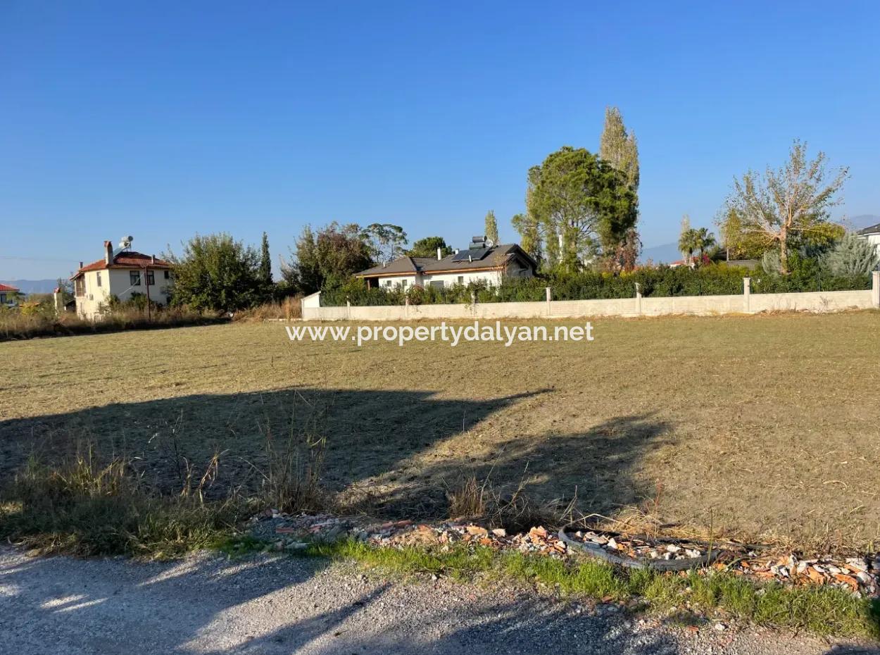 Dalyan'da Merkeze Yakın 4 Parsel Yanyana 2140M2 Satılık Arsa